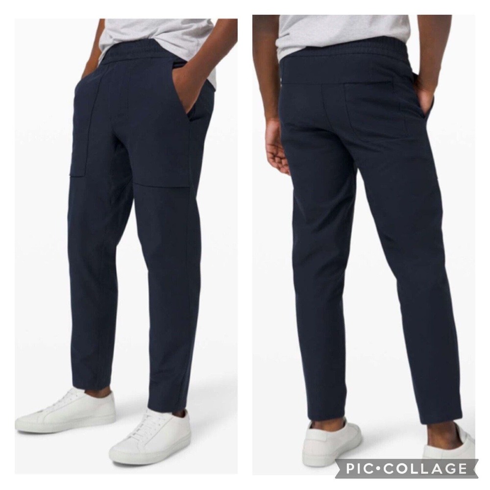 Lululemon Bowline Pants True Navy Utilitech Mens Large